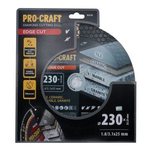 DG230_1.jpg Алмазний диск Procraft DG230 230мм 22,23мм 3.1 мм