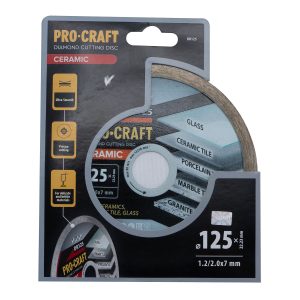 DR125_1.jpg Алмазний диск Procraft DR125 125мм 22,23мм 2.0 мм