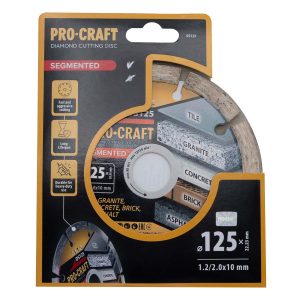 DS125_1.jpg Алмазний диск Procraft DS125 125мм 22,23мм 2.0 мм